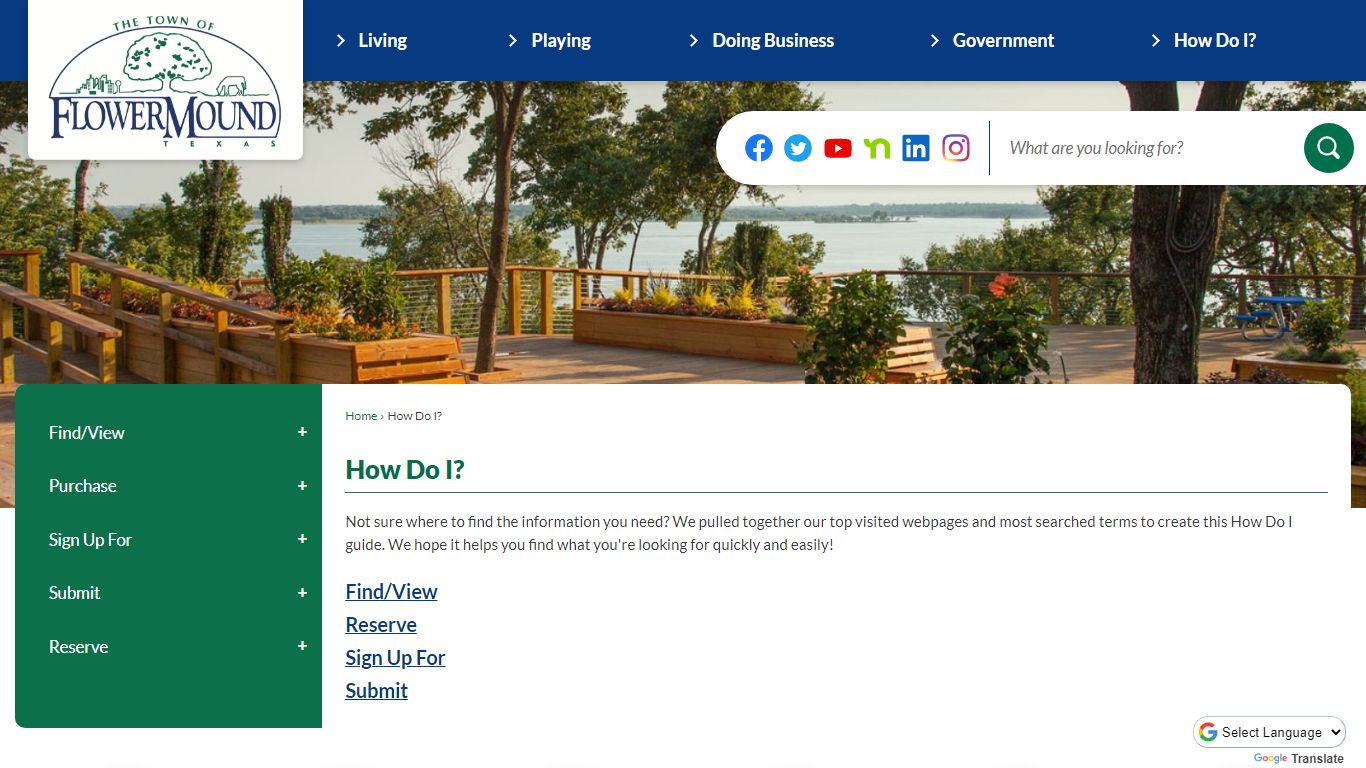 How Do I? | Flower Mound, TX - Official Website